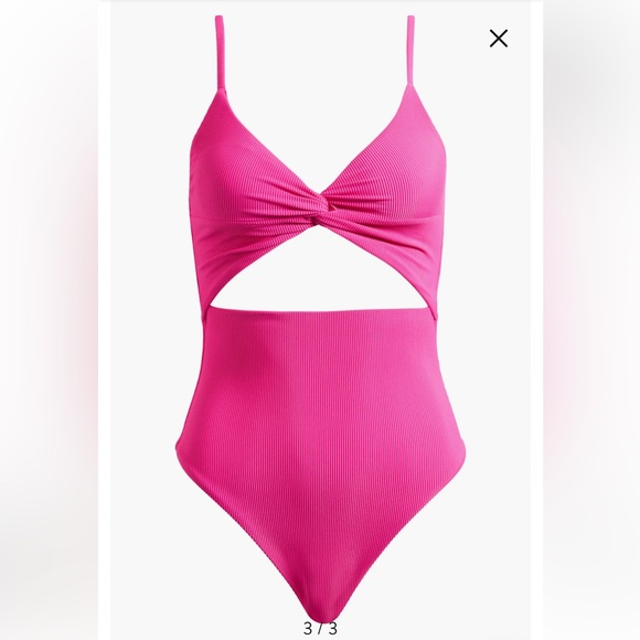 Beach Riot NEW Annalisa Textured One-Piece Swimsuit - Picture 3 of 8